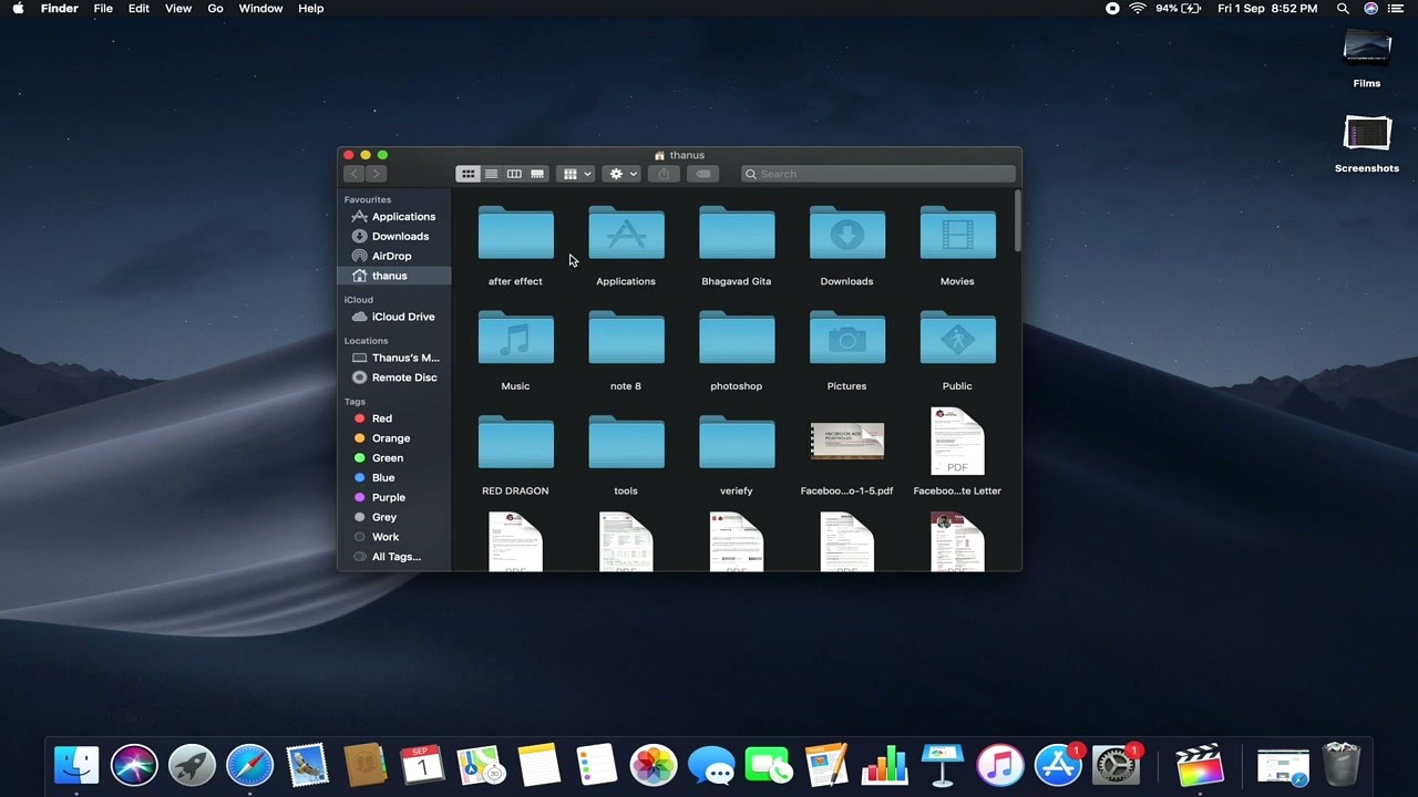 Dragging Macs Fan Control into the macOS Applications folder